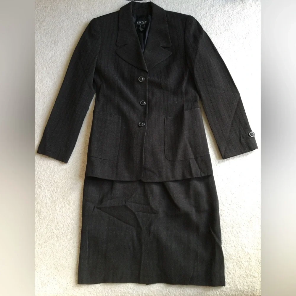 Escada Elements blazer and skirt - Picture 1 of 14